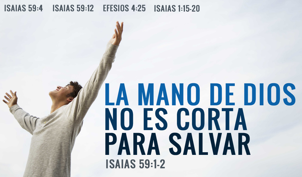 Featured image for “La Mano de Dios No Es Corta Para Salvar”